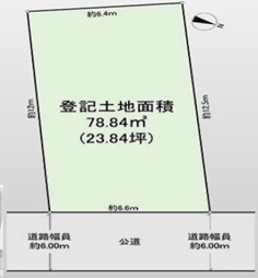 台東区東浅草２丁目の売地の土地図