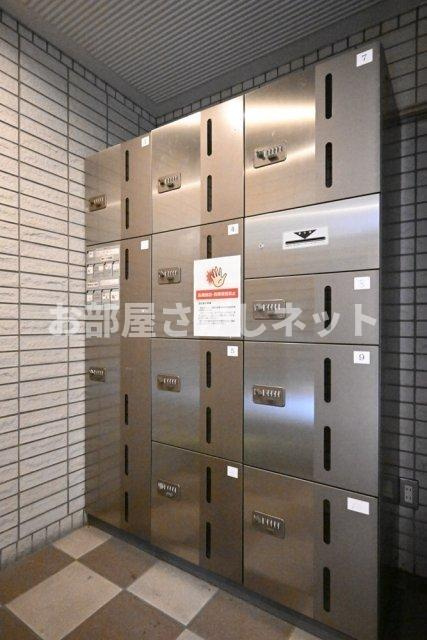 サンテミリオン渋谷道玄坂【おとり物件なし】#学生・社会人にオススメ！初期費用分割払いOK！のその他共用部分|宅配BOX