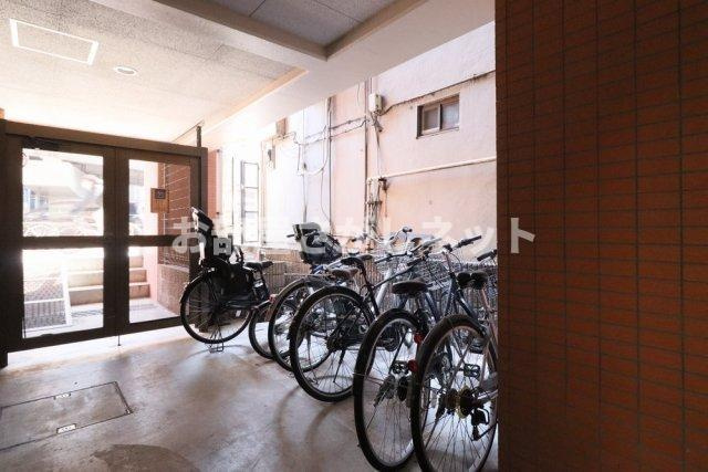 サンテミリオン渋谷道玄坂【おとり物件なし】#学生・社会人にオススメ！初期費用分割払いOK！のその他共用部分|駐輪場