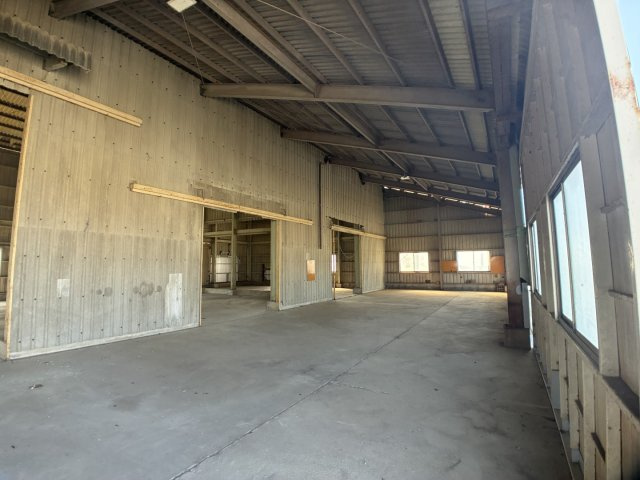 宇城市松橋町浅川の倉庫の内装|倉庫内