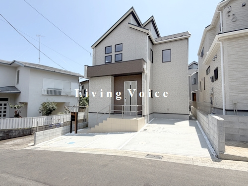 【仲介手数料０円】伊勢原市東大竹　新築一戸建て　全5棟の外観|2号棟　伊勢原市東大竹　新築一戸建て　全5棟