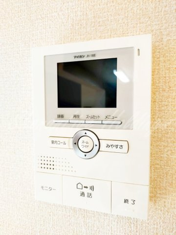 セレッソグランデのセキュリティ|モニタ付インターホンで安心♪