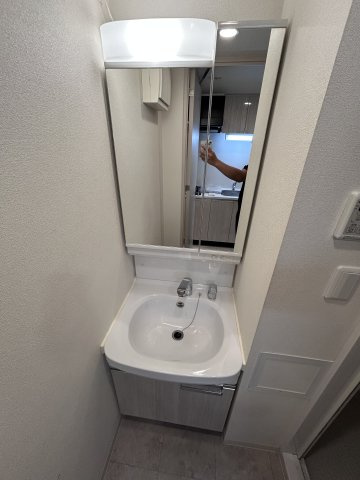 プレサンスSAKAEフロントの洗面所
