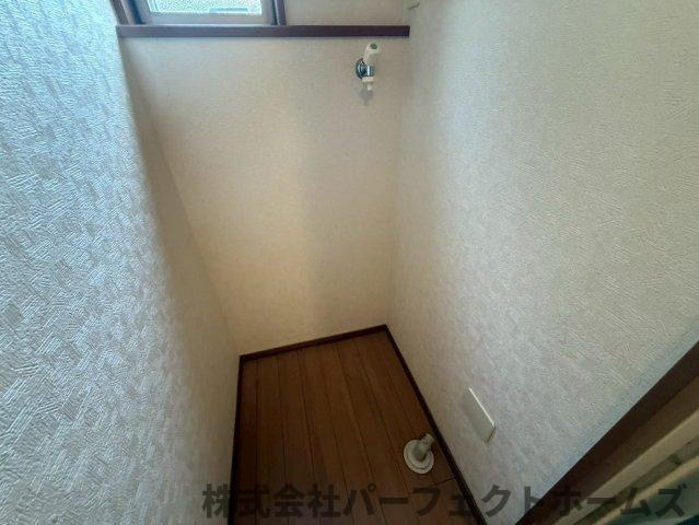 長尾台4丁目戸建の設備|洗濯機置場です