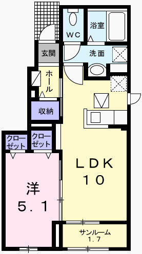 【間取り】 | アイビー・ロードⅠ