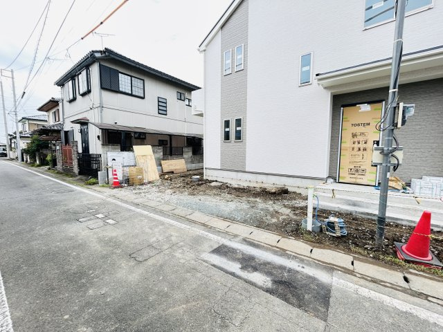 新築　前橋市古市町　Heartful　Town　A号棟の駐車場|現地写真　駐車スペースは2台分可能です！
