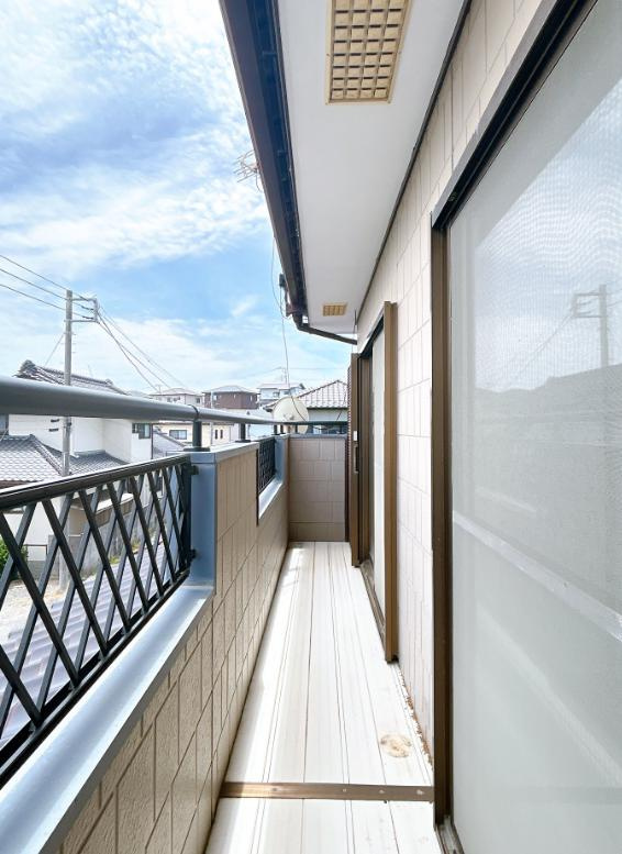 日立市東大沼町1丁目　中古戸建のバルコニー