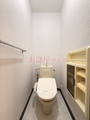 フレグランス大善寺A棟のトイレ|落ち着いたトイレです