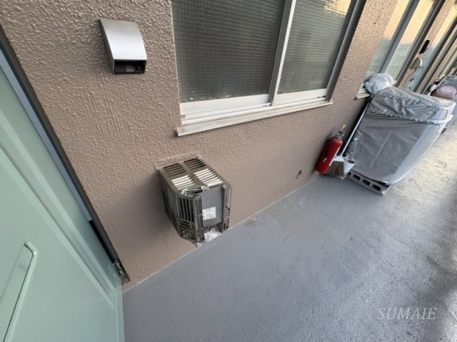 コーポ寿の設備|洗濯機置き場です☆
