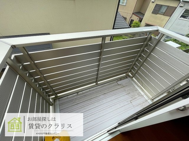 フォレストメゾン勝竜寺のバルコニー