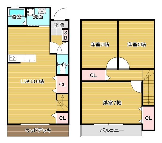 ブルーズテラスの間取り