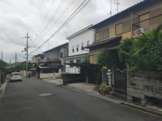【前面道路含む現地写真】 | 城陽市寺田深谷　中古戸建