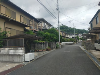 【前面道路含む現地写真】 | 城陽市寺田深谷　中古戸建