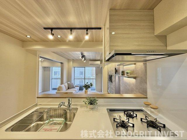 都立大八雲マンションのキッチン