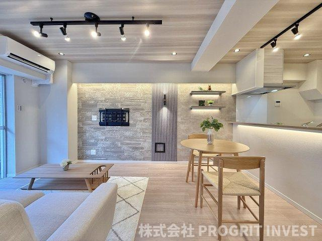 都立大八雲マンションの居間・リビング