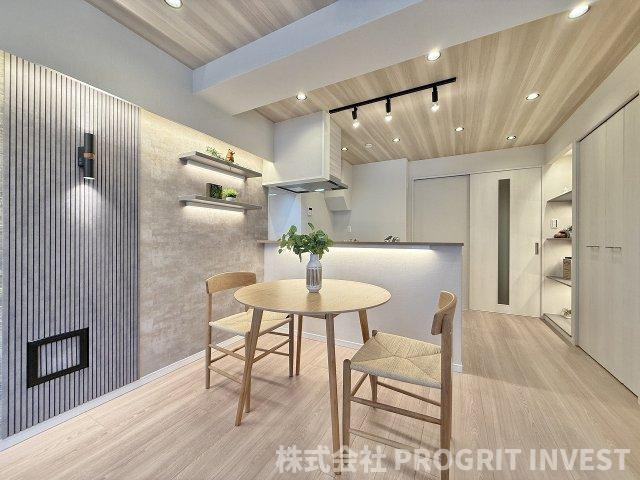都立大八雲マンションの居間・リビング
