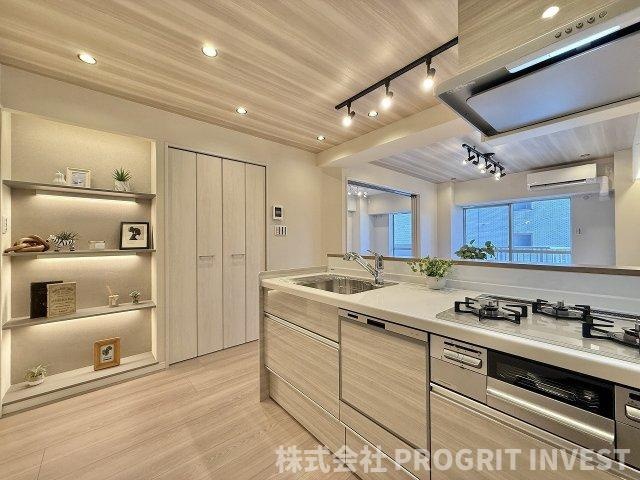 都立大八雲マンションのキッチン
