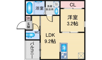 【間取り】 | REGALESTシャルマン | 略図の為、現状優先