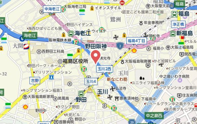 【地図】 | プレサンス福島ミッドエル