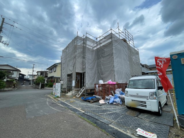 新築戸建・新築建売　郡山市喜久田町3期　富田東小学校・富田中学校の駐車場