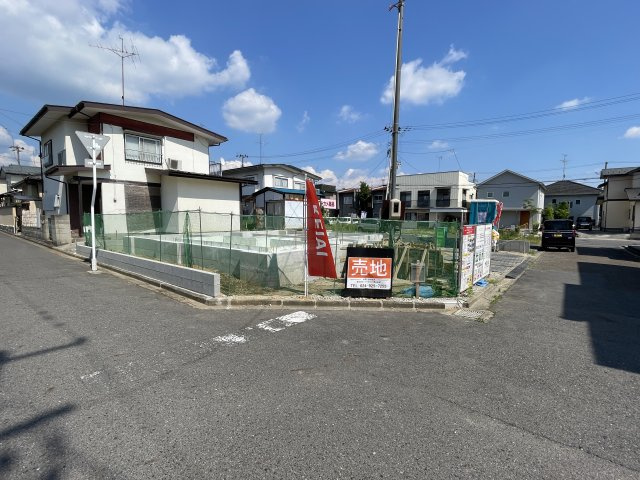 新築戸建・新築建売　郡山市喜久田町3期　富田東小学校・富田中学校の前面道路含む現地写真