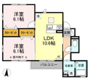 【間取り】 | ご家族にもおすすめの2LDKの間取りです！