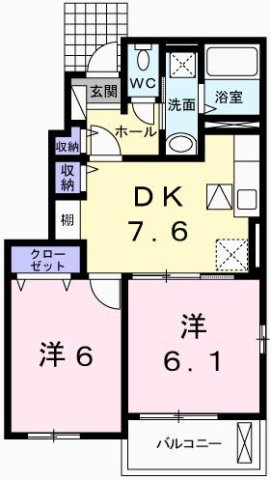 ソレイユ　ラ・メゾンの間取り