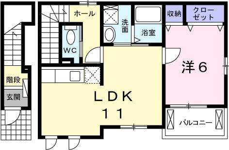 エテルナメンテＴ＆Ｅの間取り
