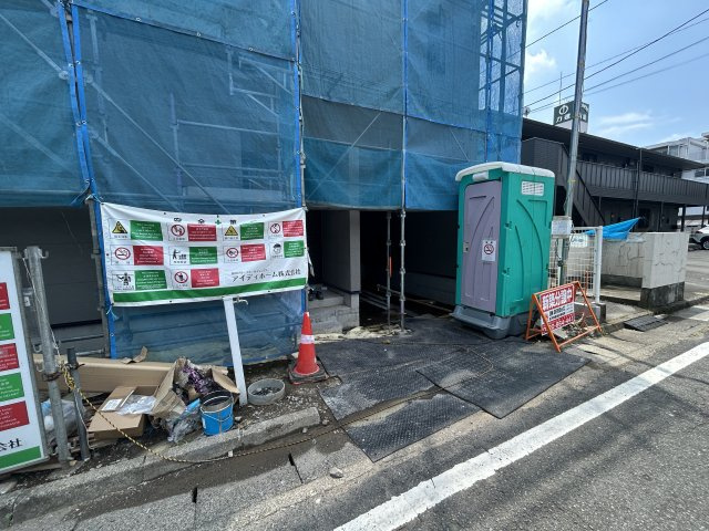 新築　前橋市天川原町１丁目　LIGNAGE　１号棟の駐車場|現地写真　駐車スペースは2台分可能です！
