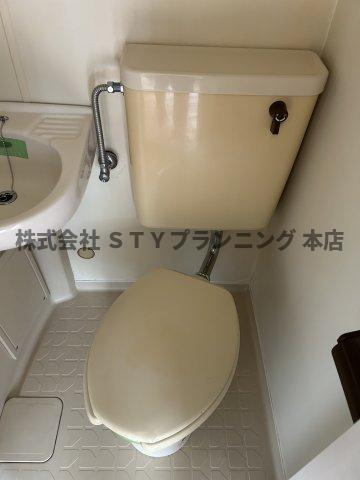 仲介手数料0円！鶴田マンションのトイレ