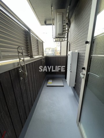 フジパレス住道駅北のバルコニー