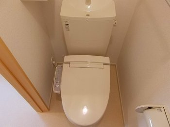 【トイレ】 | エスペランサ白国Ⅰ | 清潔感のあるトイレです