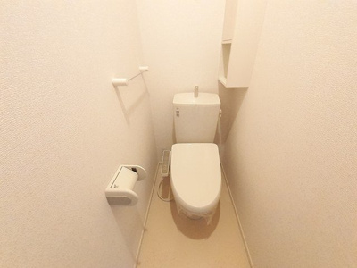 【トイレ】 | サンリッチＡ | トイレもきれいです