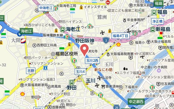 【地図】 | プレサンス福島ミッドエル