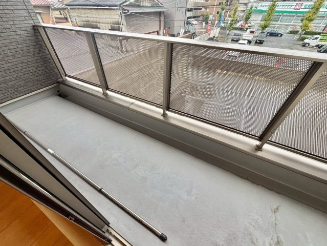 OA　FLAT南車崎のバルコニー