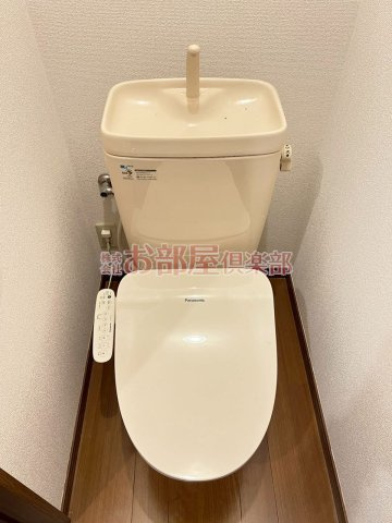 グリーンコーポ浪打　四番館のトイレ|ゆったりとした空間のトイレです