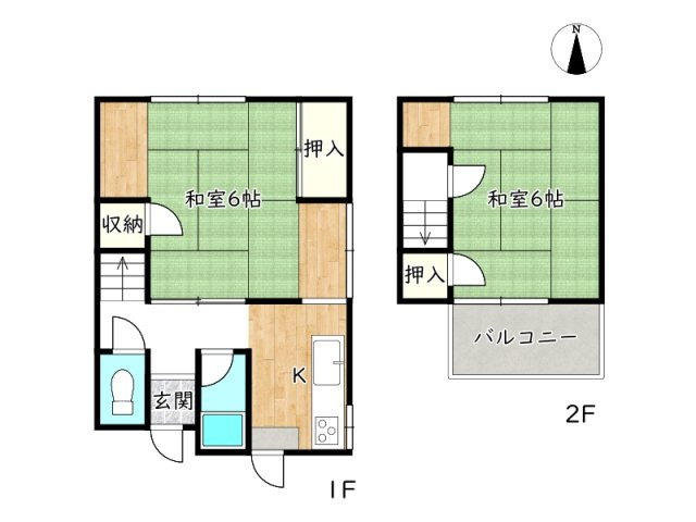 【間取り】 | 姫路市広畑区才／中古戸建／オーナーチェンジ