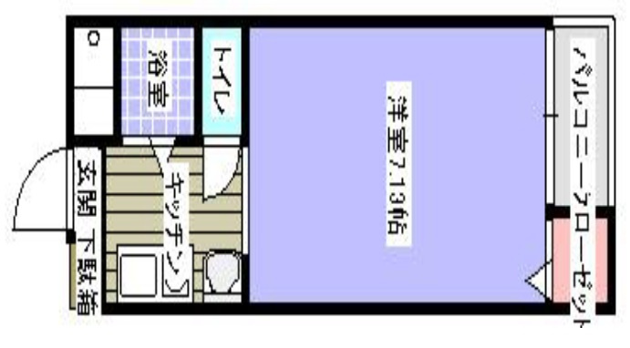アビコ88マンションの間取り