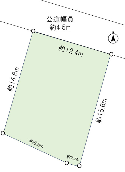 我孫子市青山台1丁目土地の土地図|お好きなハウスメーカーで建築可能