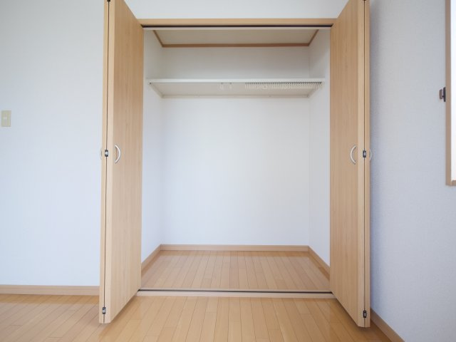 ラディッシュタウン撫川 壱番館の収納|※写真は別の部屋のものです。