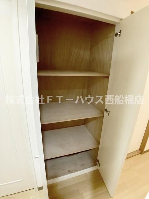 潮ハイツの収納