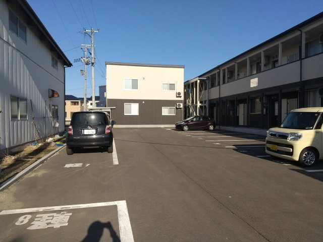 ヴァンクールの駐車場