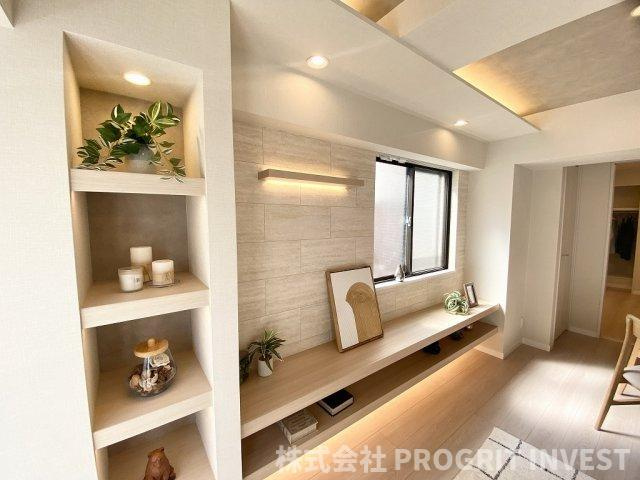 都立大アーバンハイムの内装|オシャレな建具