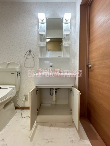 コーポワンセルフの洗面所