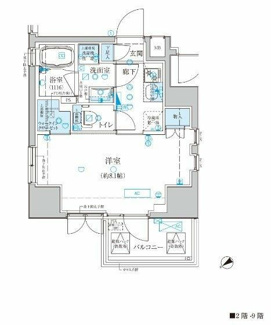 【間取り】 | ベルシード門前仲町