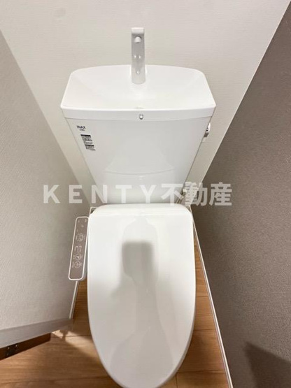 【トイレ】 | プライムスクエア池上 | 清潔感のあるトイレです