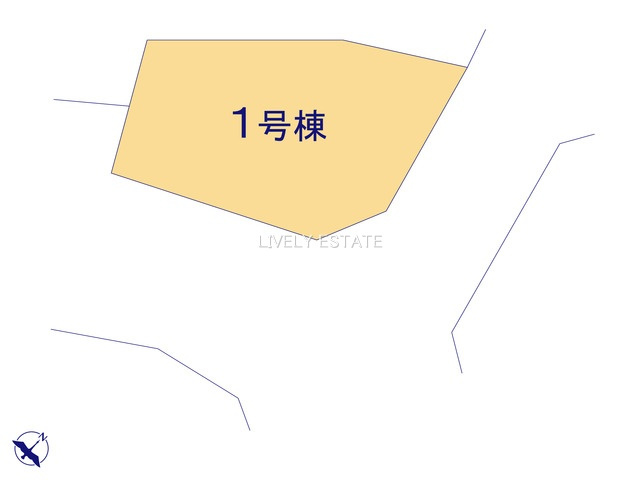 越谷市大字三野宮 新築分譲住宅の区画図
