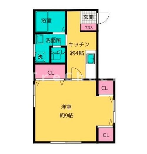 ハイム第２平和台の間取り