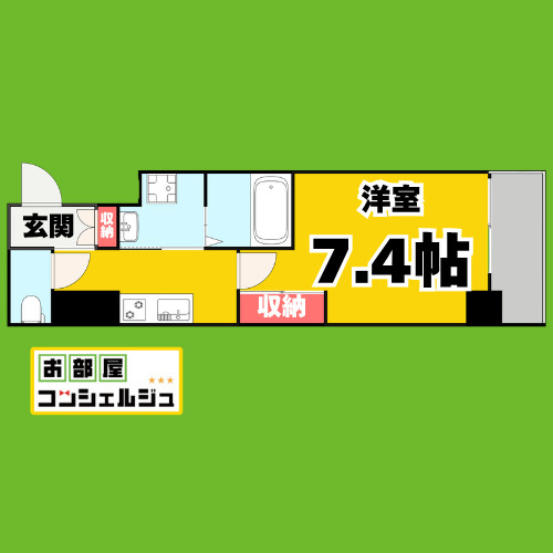 PLATZ TACHIBANA(プラッツタチバナ)の間取り