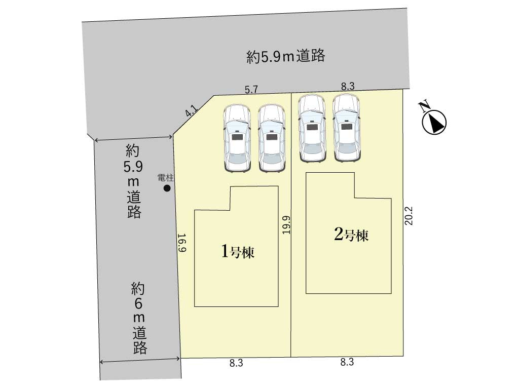 駐車スペース2台